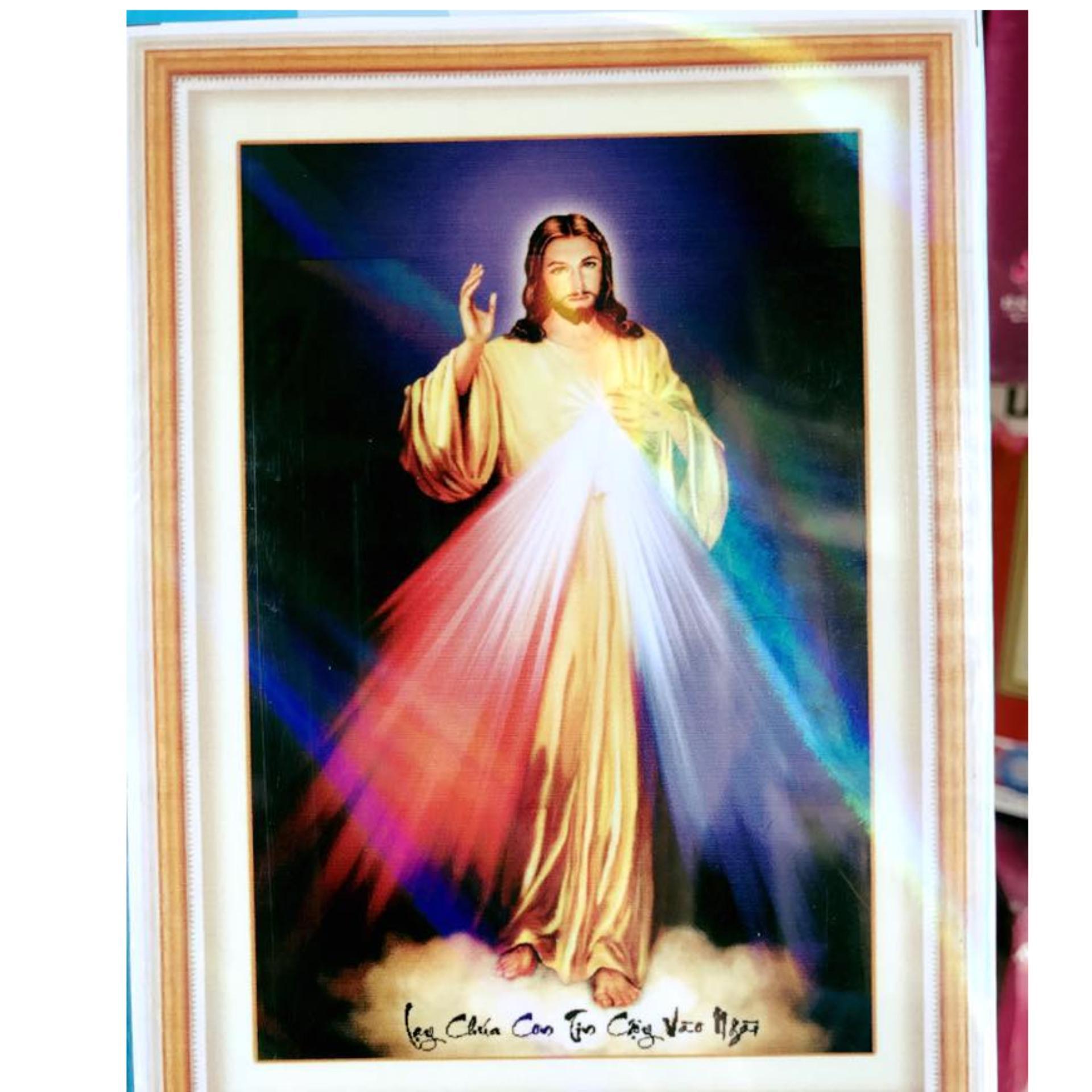 Tranh đính đá chúa giesu YN5070 _ chưa đính