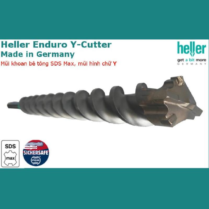 Mũi khoan bê tông Heller SDS Max 28x600x720 (Đầu mũi khoan 4 ngạnh hình chữ Y, SX tại Đức)