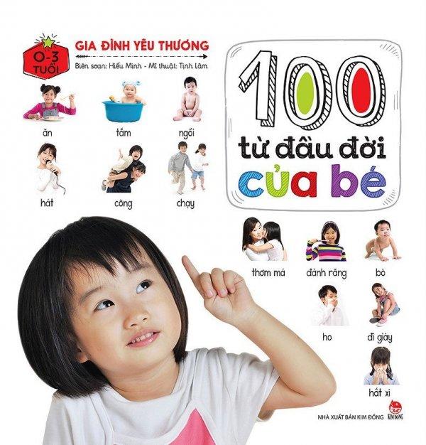 100 từ đầu đời của bé - gia đình yêu thương