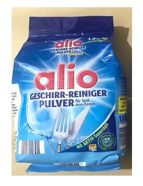 Bột rửa bát alio 1,8kg - dùng cho máy rửa bát