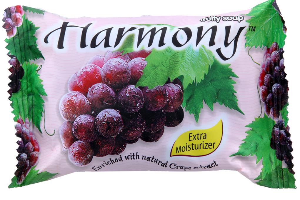 Xà bông cục Harmony Indonesia dưỡng da mềm mịn hương nho gói 75g