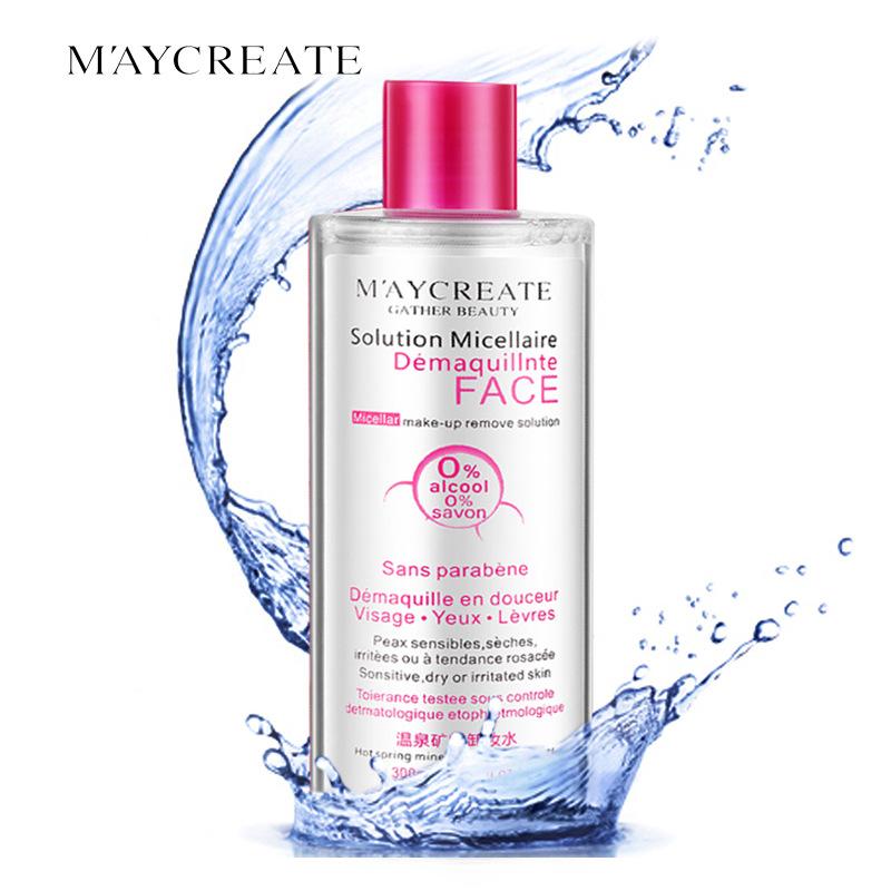Nước tẩy trang dịu nhẹ Maycreate làm sạch sâu 300ml