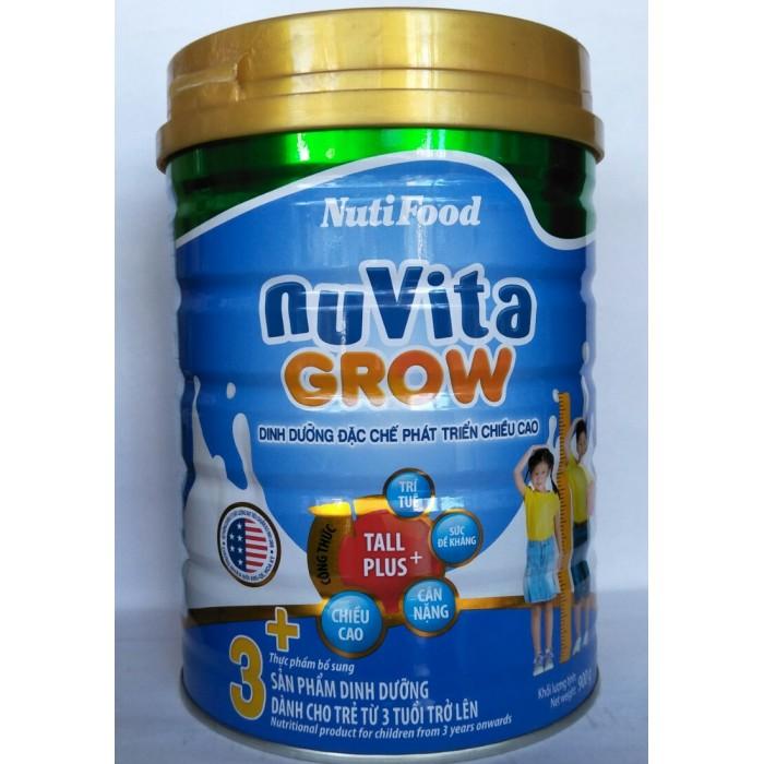 Bộ 2 sữa bột nuvita grow 3+ 900g