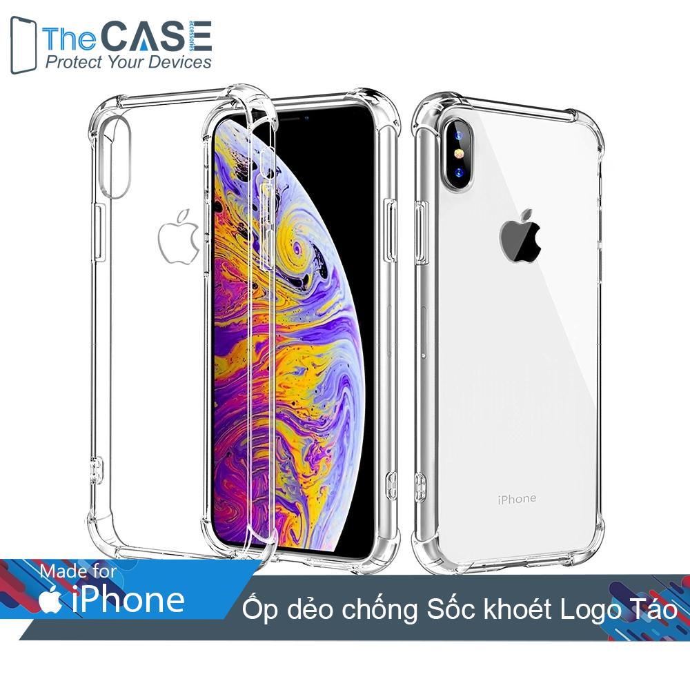 Ốp lưng iphone 6 -> x chống sốc khoét táo