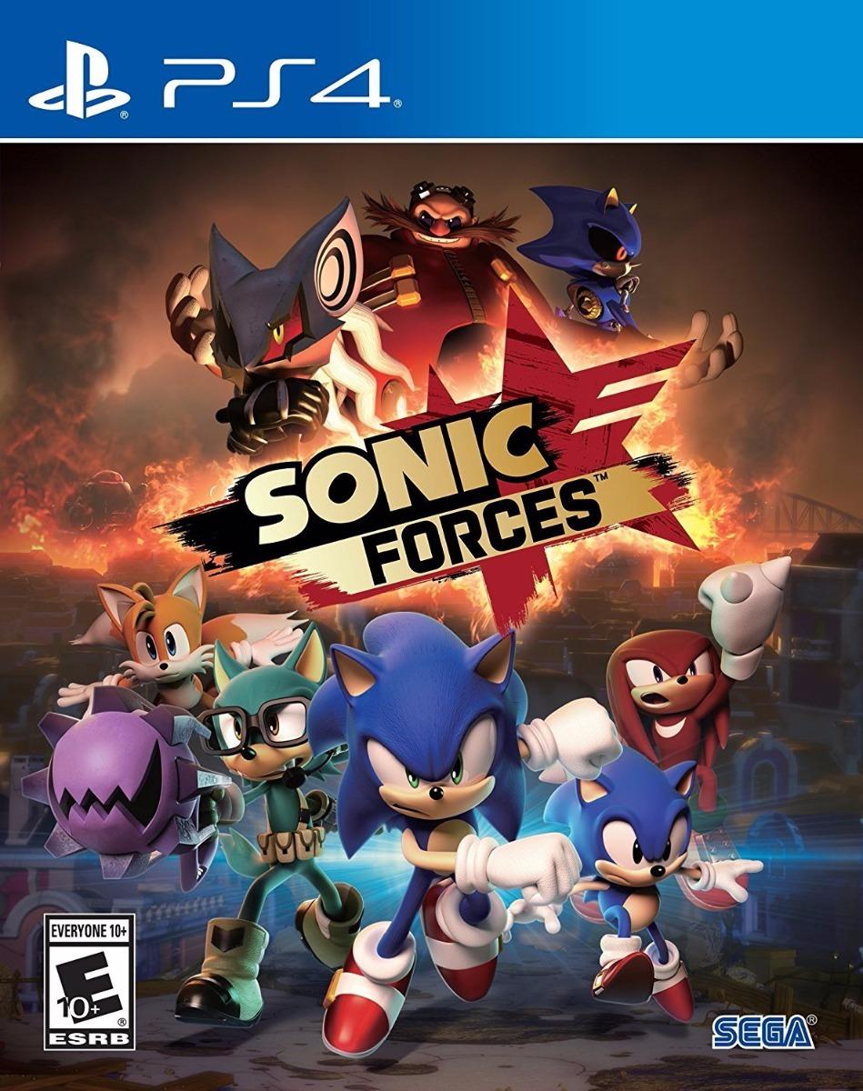 Đĩa game ps4 sonic forces hệ us