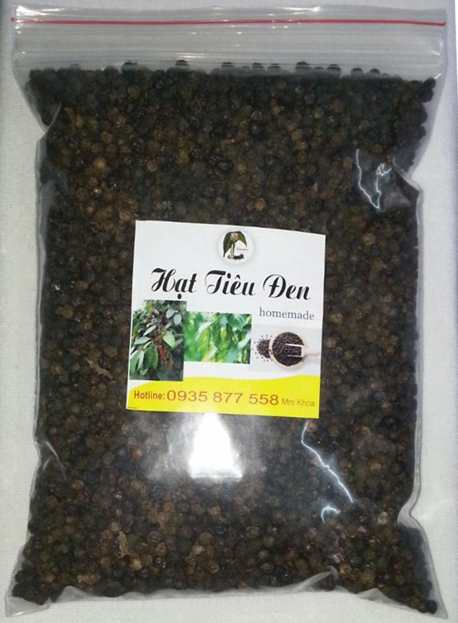 Hạt tiêu đen nhà trồng