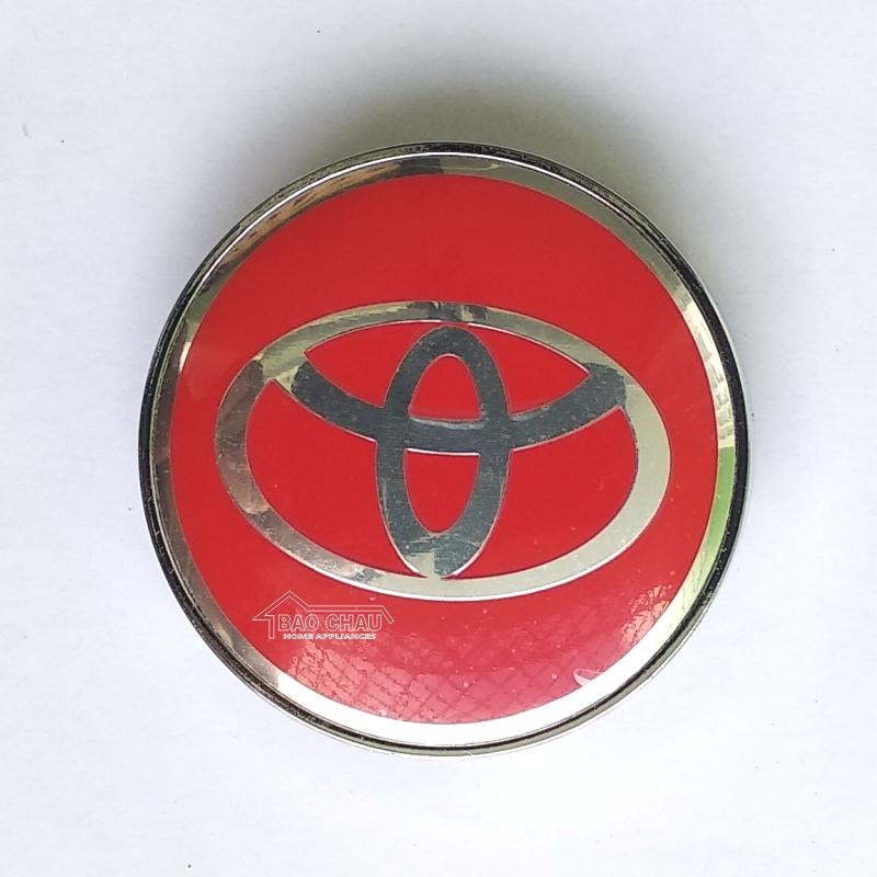 Logo chụp mâm bánh xe Ô tô dùng cho lazang Toyota 60mm