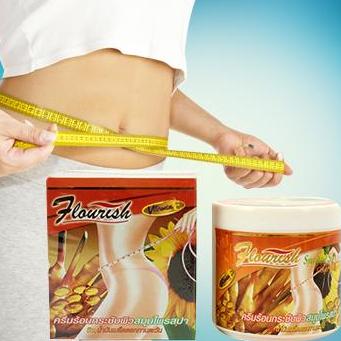 Kem tan mỡ bụng gừng Flourish Thái Lan - 500ml