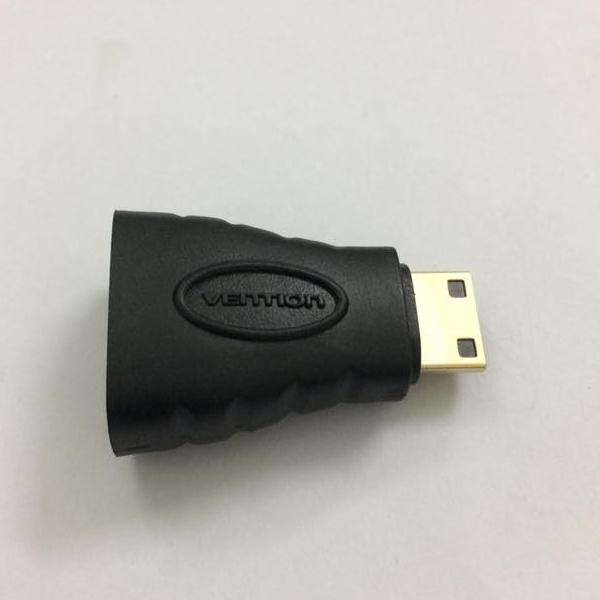 Đầu chuyển đổi mini hdmi dương sang hdmi âm vention h380hdc