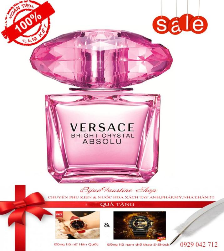 Nước hoa Versace Bright Crystal EDT 90ml - Hàng xách tay