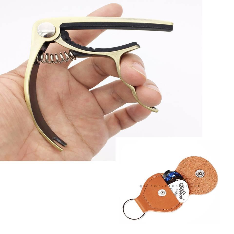 Kẹp capo đàn guitar bằng inox