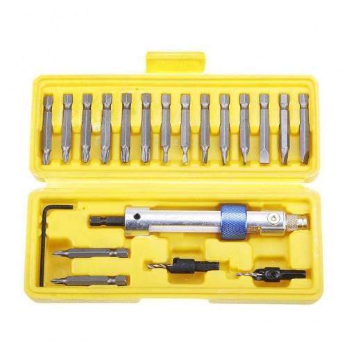 Bộ mũi khoan bắn vít đa năng 2 đầu tiện lợi