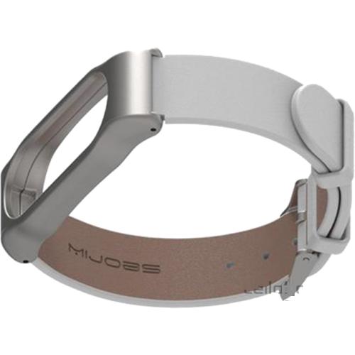 Dây đeo da Mijobs thay thế dành cho Xiaomi Miband 2
