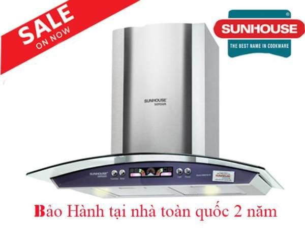 Máy Hút Mùi kính cong Sunhouse Mama 6707-70c, MM6707 tặng ống giảm ồn-QUANG VINH