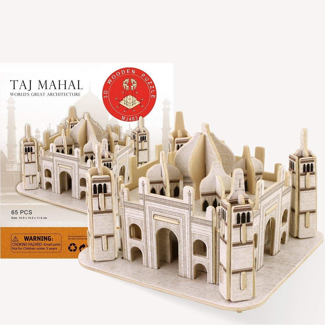 Đồ chơi lắp ráp gỗ 3D Mô hình Đền Taj Mahal