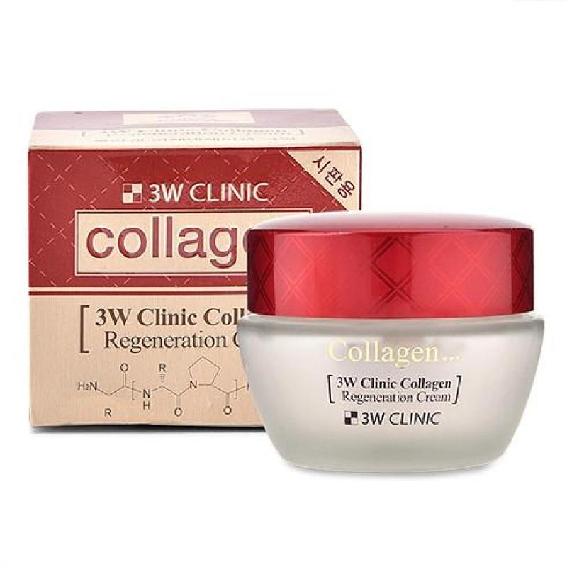 Kem Dưỡng Trắng Sáng Tái Tạo Da 3W Clinic Collagen Regeneration Cream (60ml) cao cấp