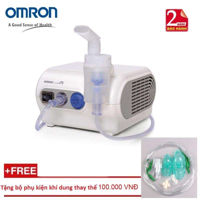Máy xông khí dung OMRON C28 + Tặng bộ phụ kiện xông khí dung thay thế