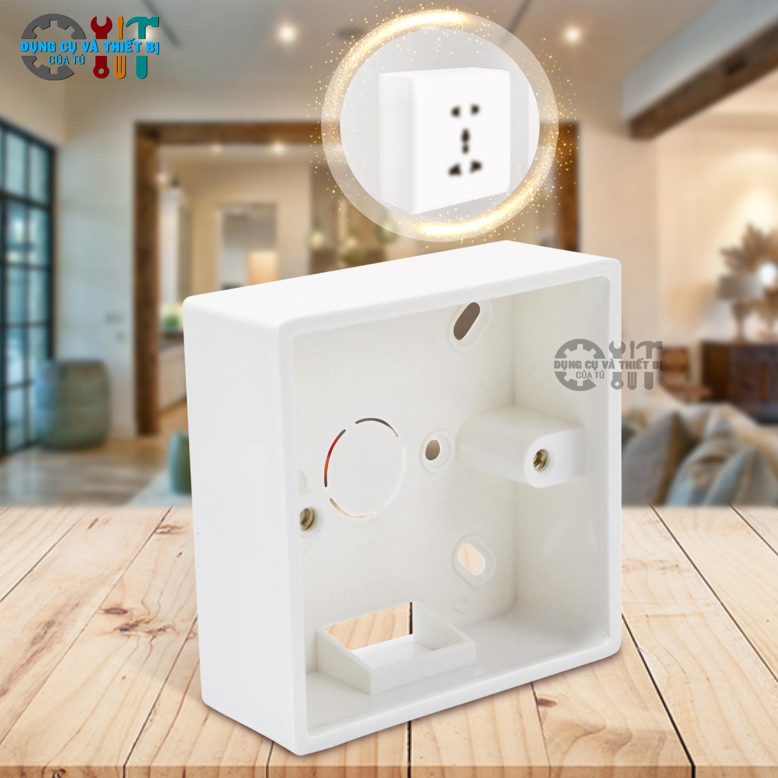 Đế ổ cắm điện âm tường cao cấp
