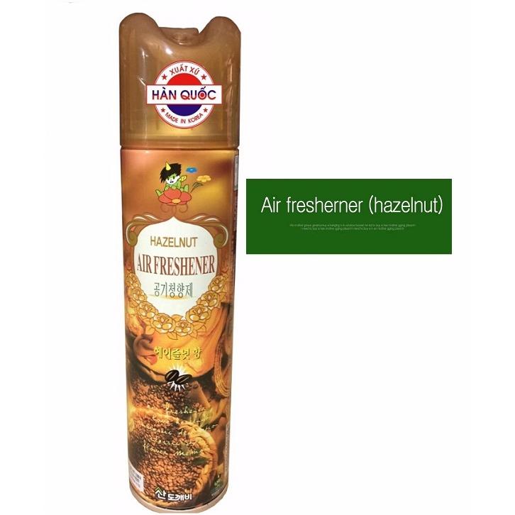 Chai xịt thơm phòng hương lan tỏa sandokaebi korea 370ml hương cafe hazelnut ks315