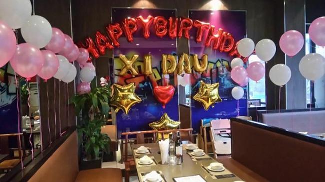 Bộ chữ happy birthday các màu