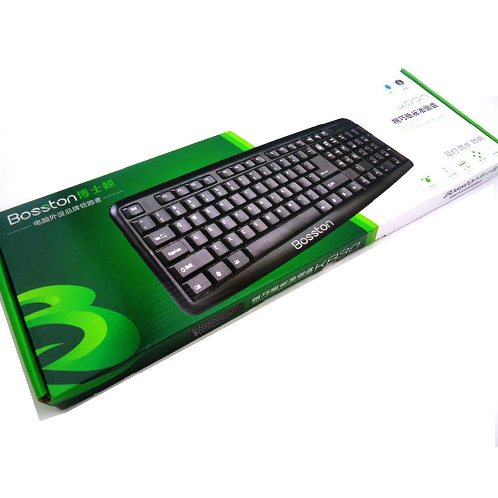 Bàn phím có dây bosston k830 - cổng usb