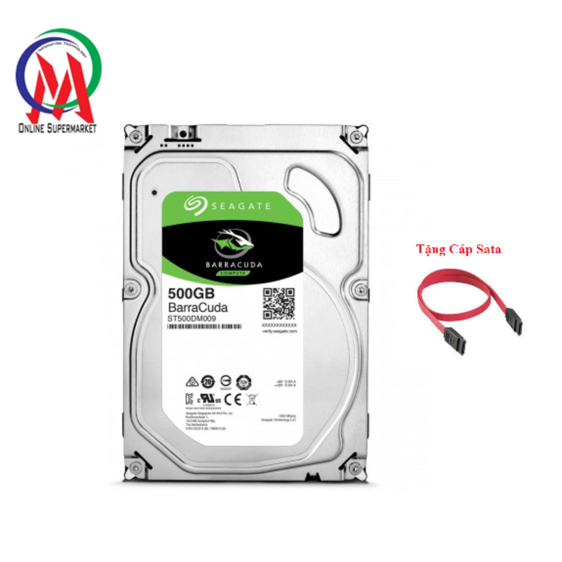Ổ cứng hdd seagate barracuda 500gb sata