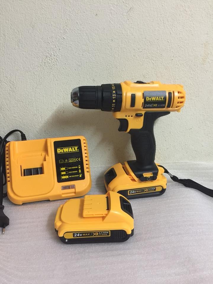 MÁY KHOAN PIN 24V Dewalt