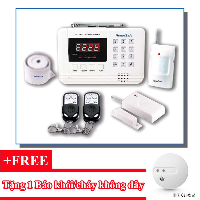 Hệ thống chống trộm thông minh Homesafe G + Tặng 1 Báo khói/cháy không dây