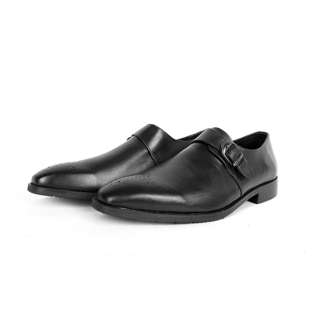 Giày lười công sở da bò lg168 cao cấp