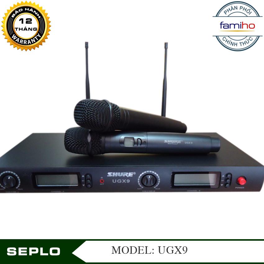 Micro Shure UGX9 - Cảm biến tự ngắt khi không sử dụng