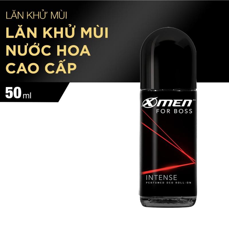 Lăn khử mùi nước hoa X-men For Boss Intense (50ml)- Hương trầm đầy nội lực cao cấp