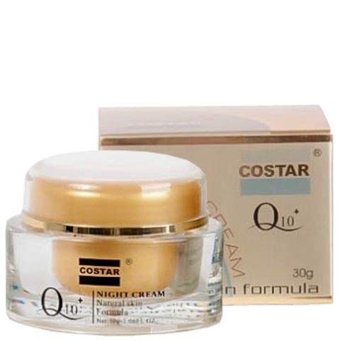 Kem Dưỡng Da Ban Đêm chống nhăn chiết xuất nhau thai cừu Costar Q10 Night Cream 30g