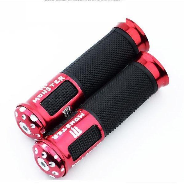 Cặp bao tay xe máy MONSTER màu đỏ