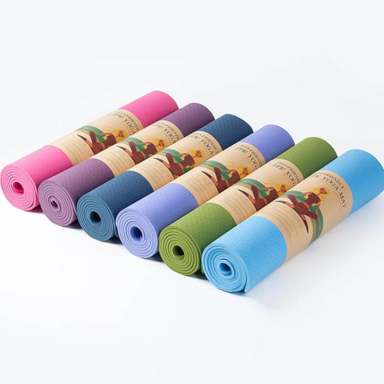 Thảm tập yoga mat tpe 6ly _ thảm thảm tập tmark