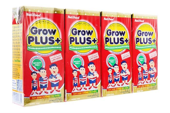Thùng 48 hộp sữa bột pha sẵn nuti grow plus + 180ml