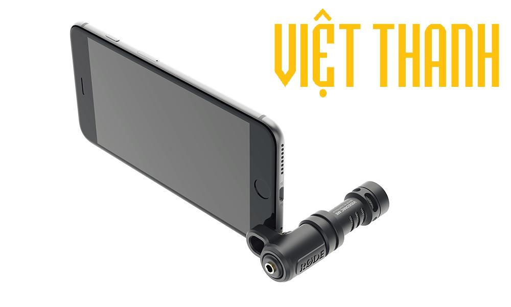 Micro thu âm cho điện thoại iphone, ipad dùng để live stream , quay video clip, thu âm ....
