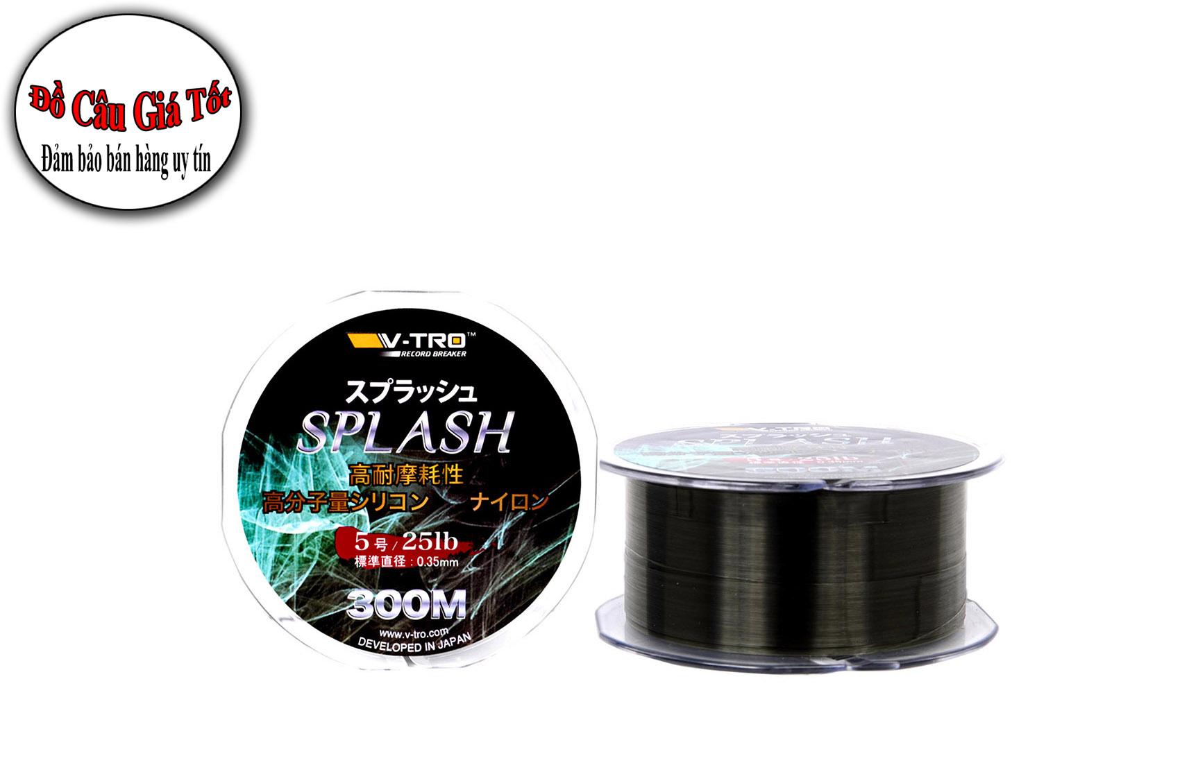 Dây cước câu cá Splash thương hiệu V-TRO Nhật Bản