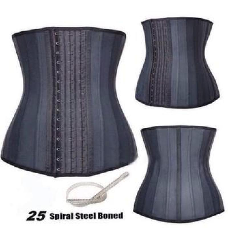 Đai gen nịt bụng Latex 25 xương cao cấp - chiều cao 25 cm