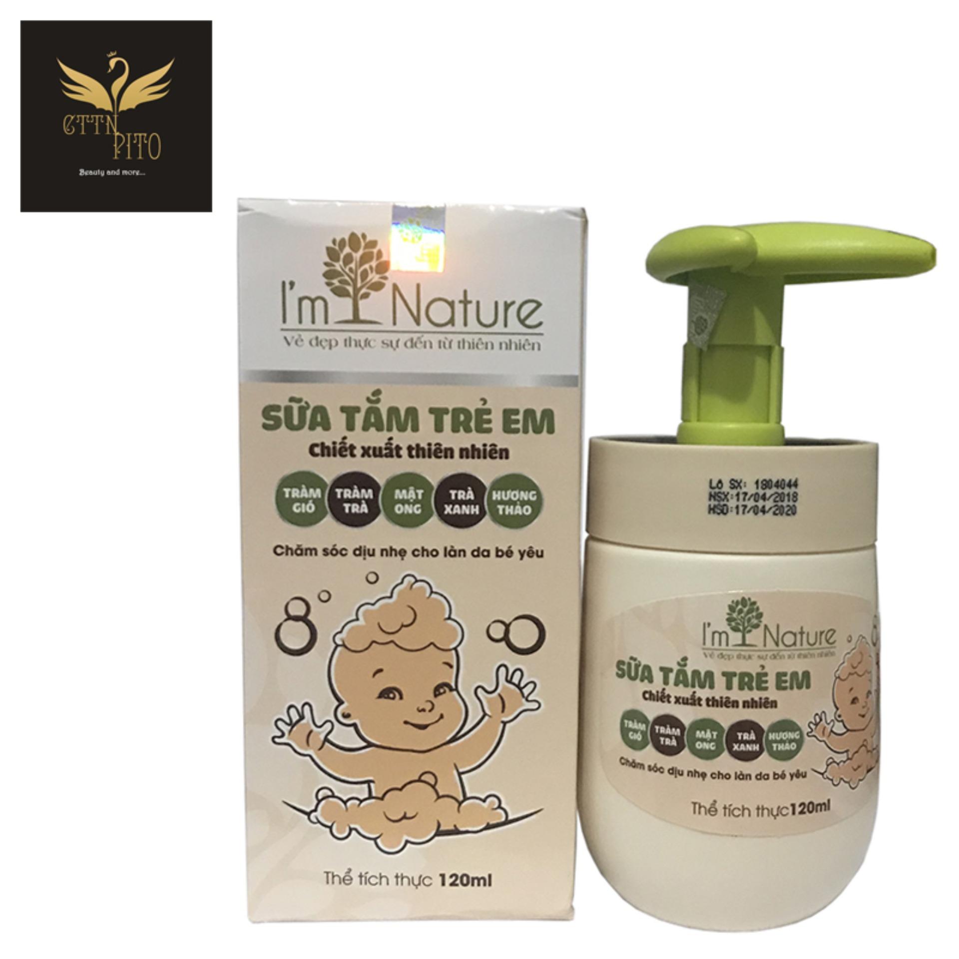 Sữa tắm dành cho trẻ em Im Nature 120ml