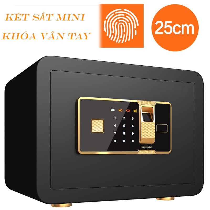 Két sắt mini vân tay