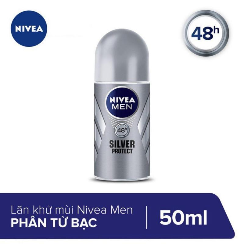Lăn Ngăn Mùi Nam Phân Tử Bạc Nivea 50ml _ 83778 tốt nhất