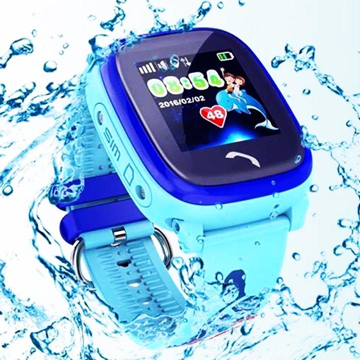 Đồng hồ Định vị quản lý giám sát trẻ em GPS-LBS DF25G chống nước tuyệt đối IP67