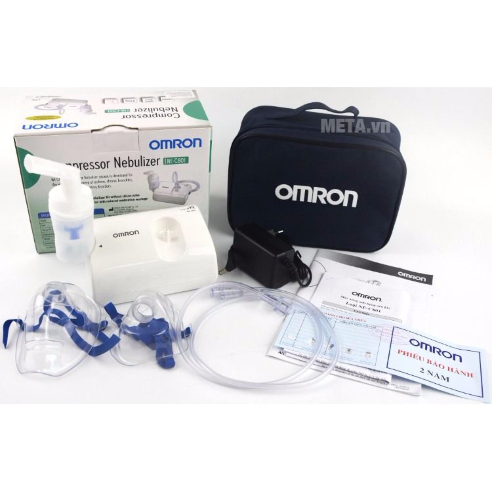 Máy Xông Mũi Họng Omron NE C801