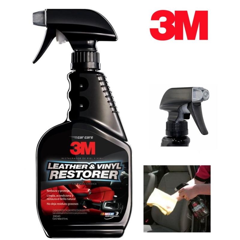 Chất Bảo Dưỡng,Chăm Sóc Da,Nhựa và Nội Thất Xe Ôtô - 3M 39040 Leather & Vinyl Restorer