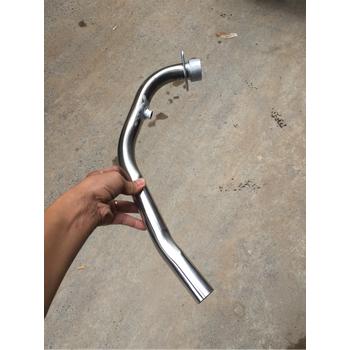 Cổ pô winner inox cỡ 32mm hàn cho pô zin có ống thông hơi