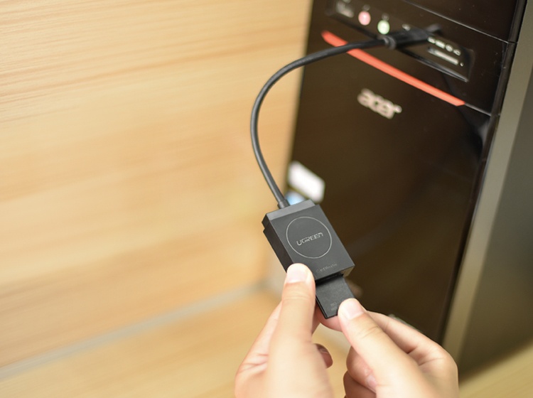 Đầu đọc thẻ USB 3.0 Card Reader Hỗ trợ thẻ TF và SD dài 15CM UGREEN CR127 20250 Đầu đọc thẻ USB 3.0 Card Reader Hỗ trợ thẻ TF và SD dài 15CM UGREEN CR127 20250