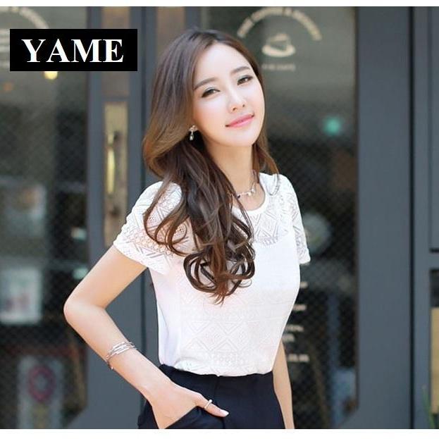 Áo nữ kiểu hàn vải voan cát chất đẹp yame svn312