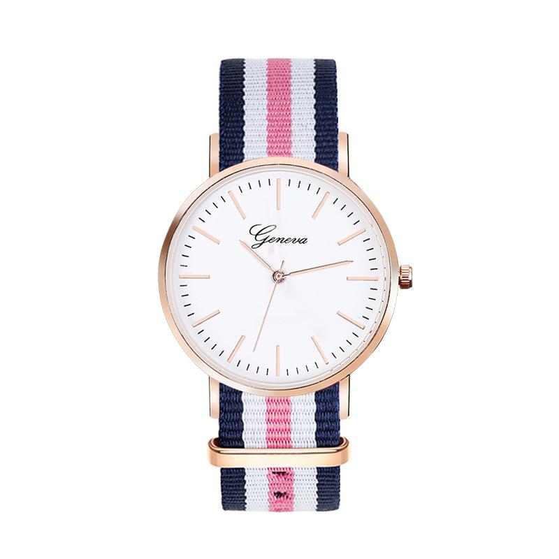 Đồng hồ thời trang Unisex dây vải nato Geneva PKHRGE057