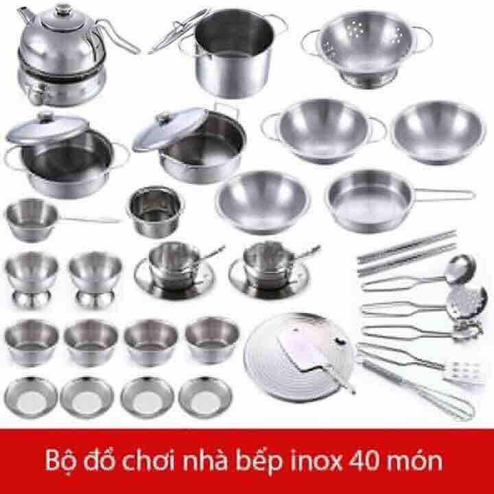 Bộ đồ chơi nấu ăn 40 món