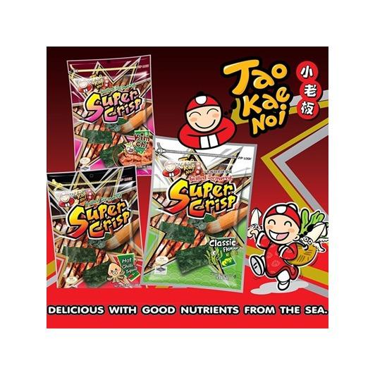 SET 3 SNACK RONG BIỂN TAO KAE NOI - SUPER CRISP 24G